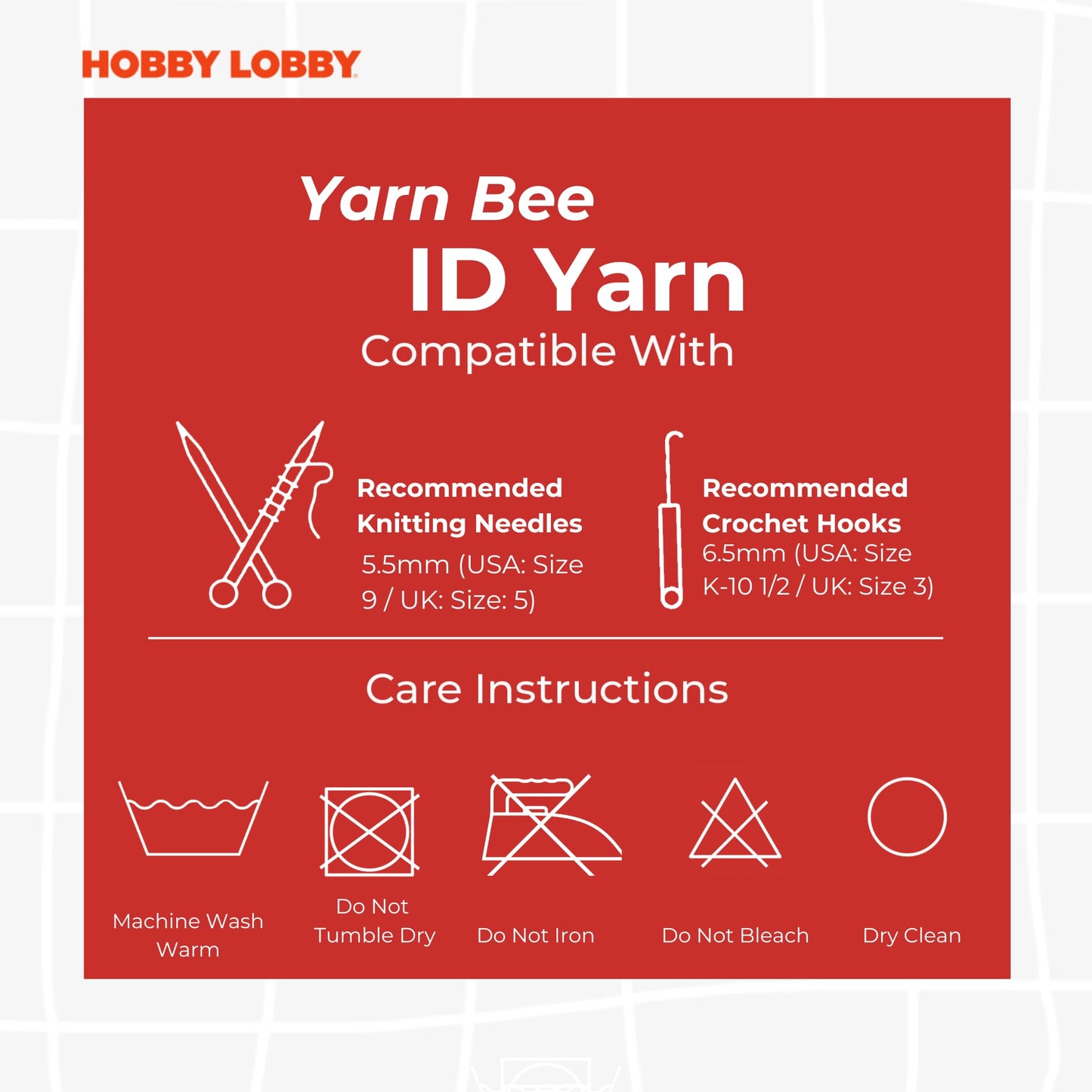 Hobby Lobby Yarn Bee Velvety Smooth Aran Yarn